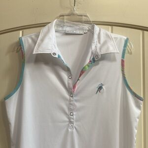 NWOT Ladies Daily Sports golf top